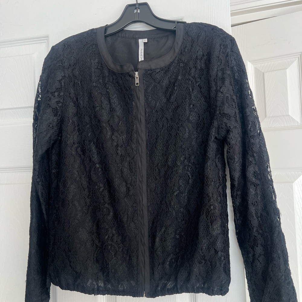 Stylish lace jacket.